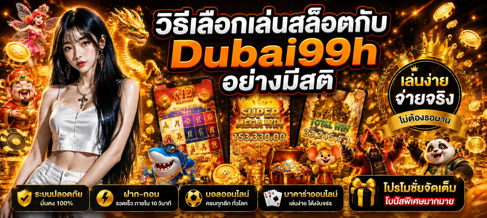 Dubai99h วิธีเลือกเกมสล็อต ทดลองก่อนและตั้งงบ